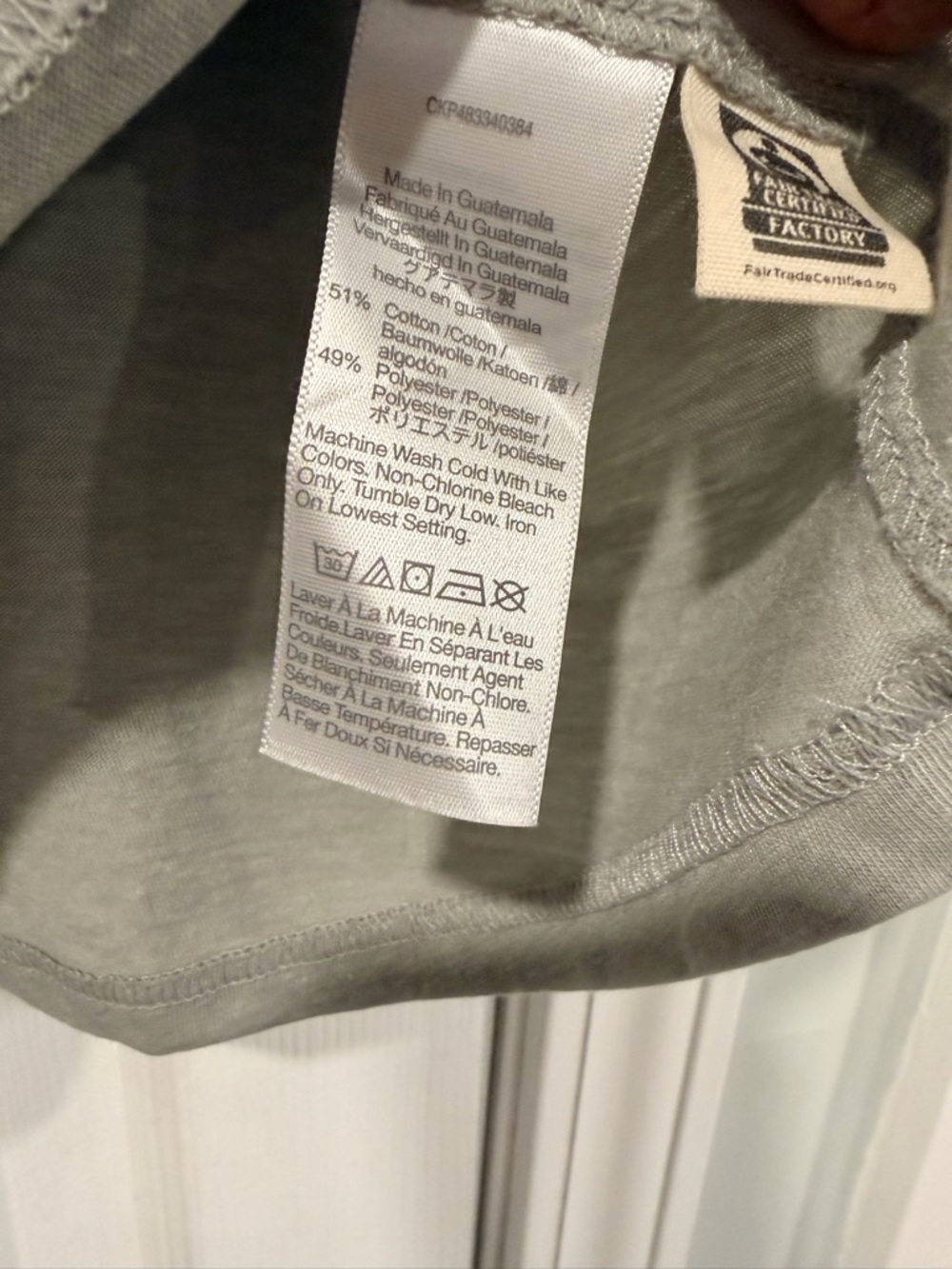 NWOT Madewell Size L Gray Lightweight Sleeveless Boxy Muscle Tee Shirt - Picture 5 of 11